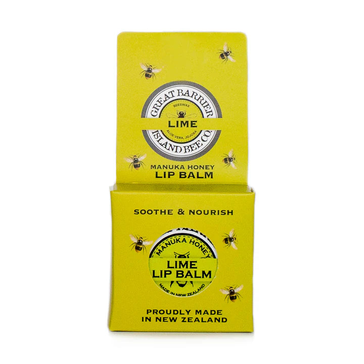Great Barrier Island Bee Co Soothing Lip Balms
