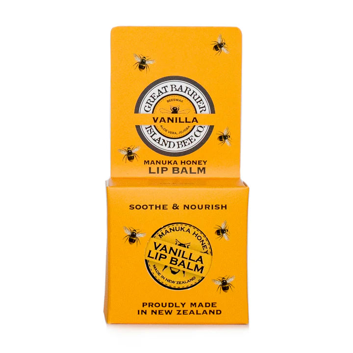 Great Barrier Island Bee Co Soothing Lip Balms