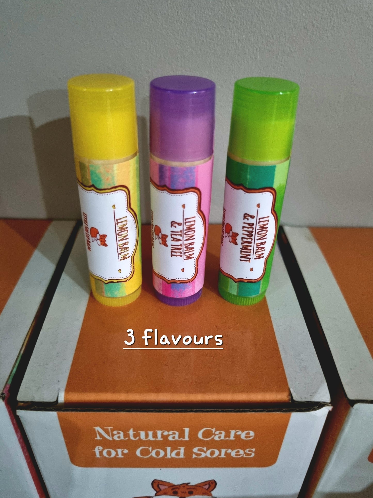 Little Fox Cold Sore Lip Balms
