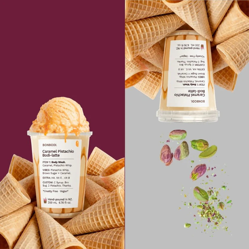 Bonbodi Pistachio Caramel Bodi-Latte