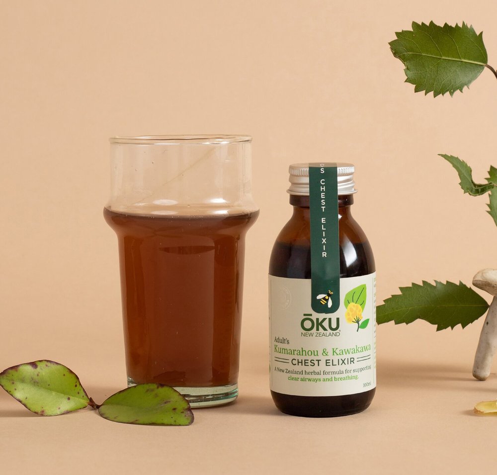 Adults Chest Elixir - Kumarahou & Kawakawa