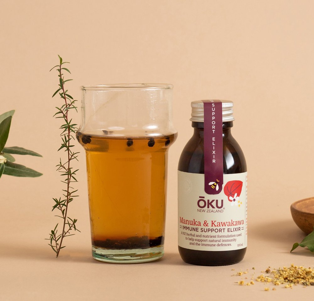 Immune Support Elixir with Manuka & Kawakawa
