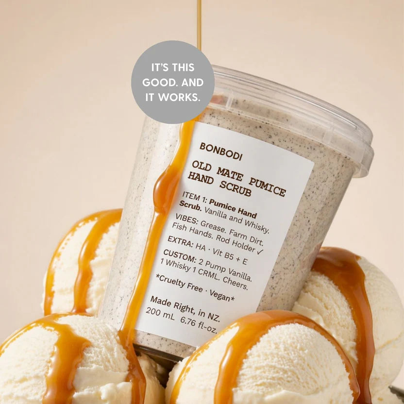 Bonbodi Old Mate Pumice Hand Scrub