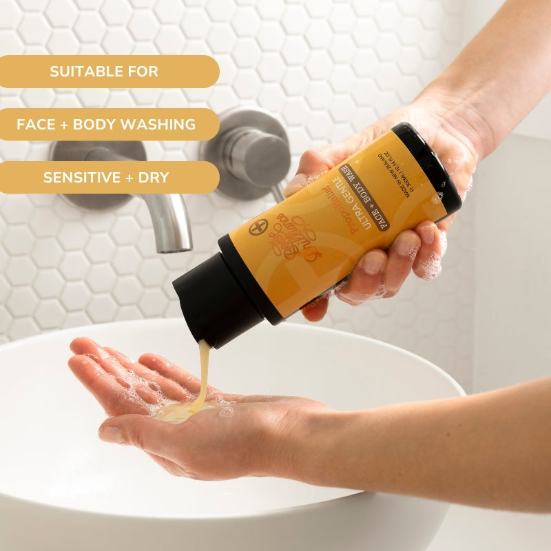 Bees Brilliance PropoRelief Ultra Gentle Body & Face Wash 900mls Refill
