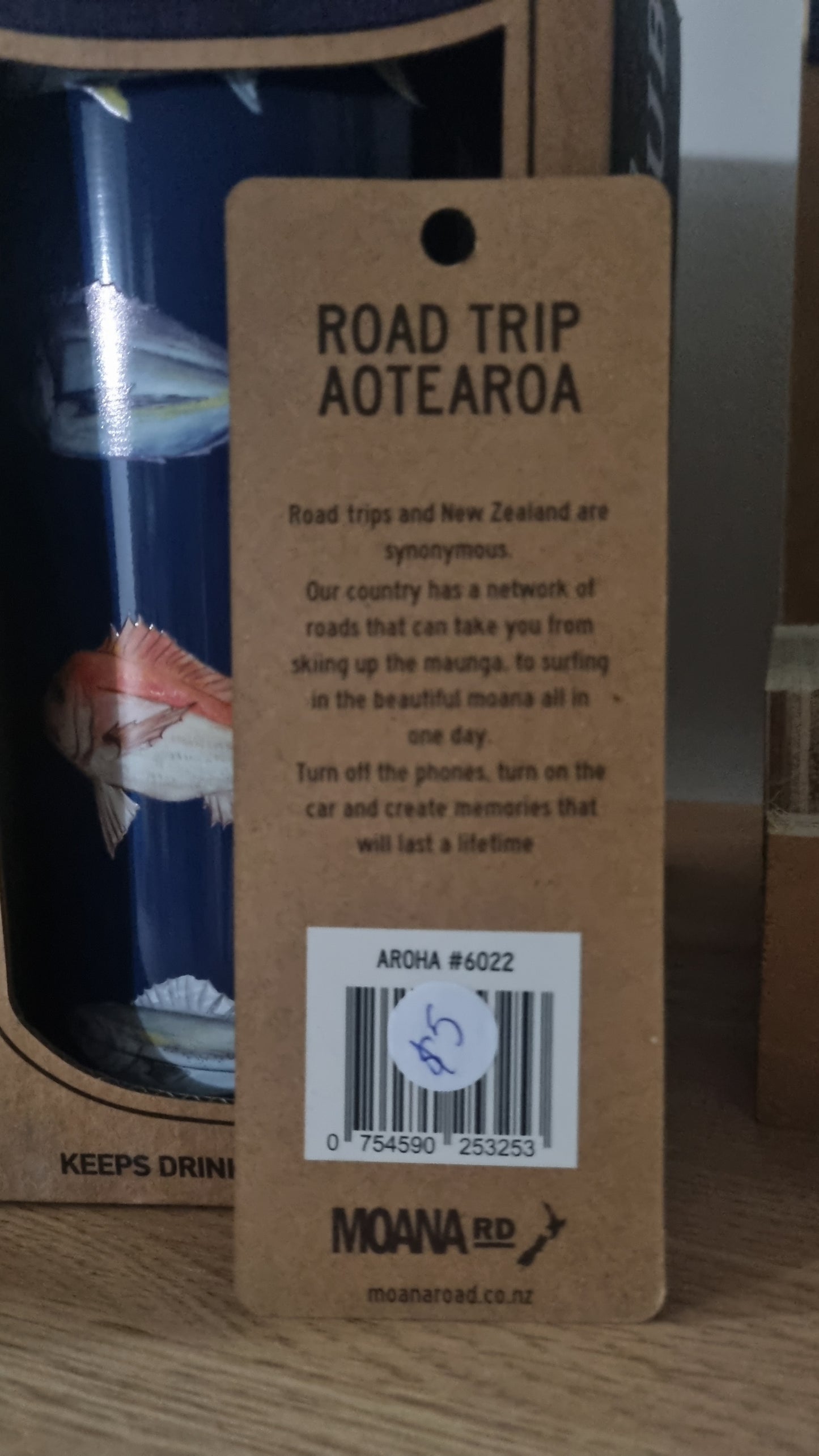 Moana Road Fridge Magnets Aroha-Kiwi-Kia Ora