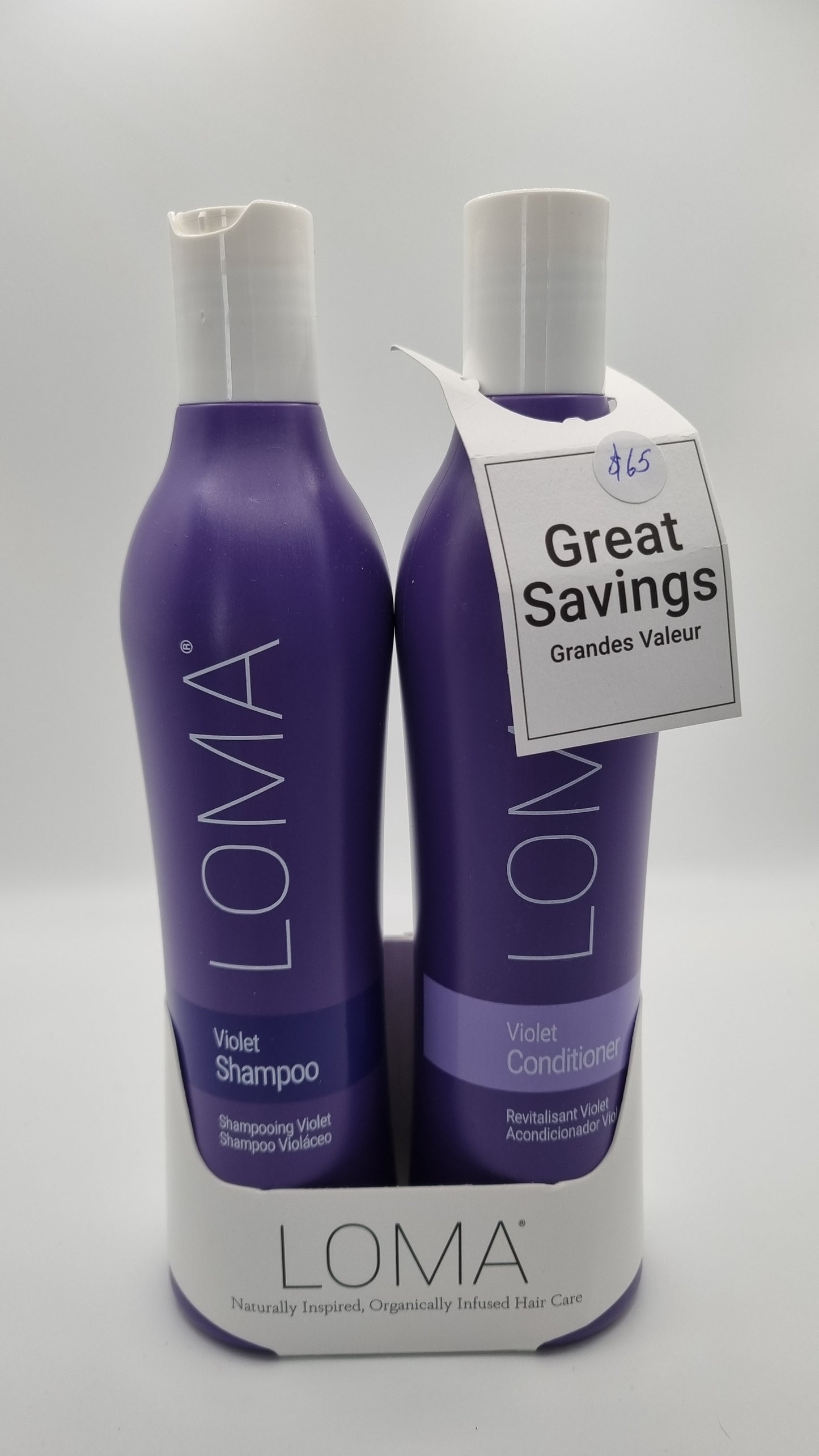 Loma Violet Shampoo & Conditioner Set