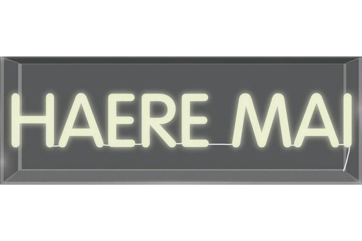 Moana Road Kia Ora & Haere Mai Neon Signs