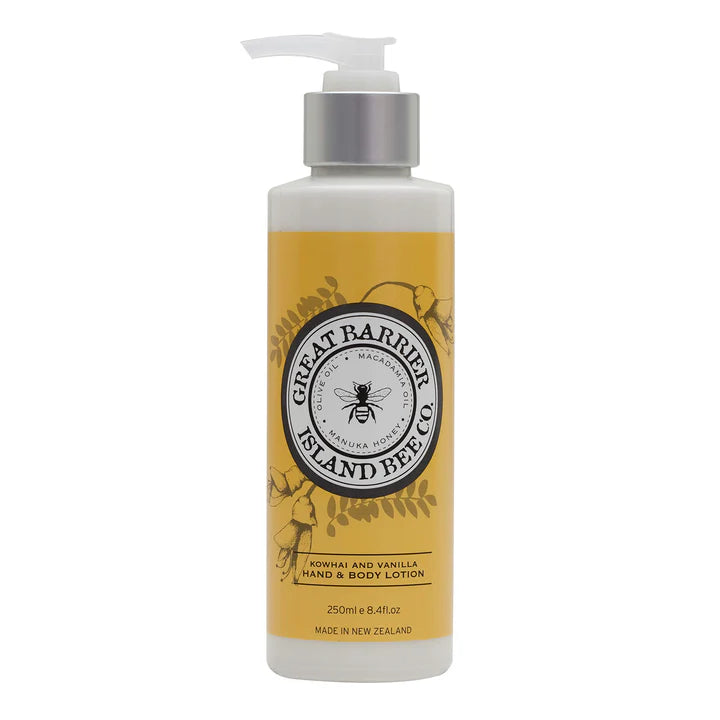 Matakana Botanicals Great Barrier Island Bee Co Kowhai & Vanilla Gift Pack