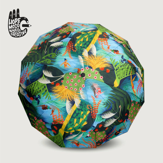 Moana Road Umbrella Wahine in Water