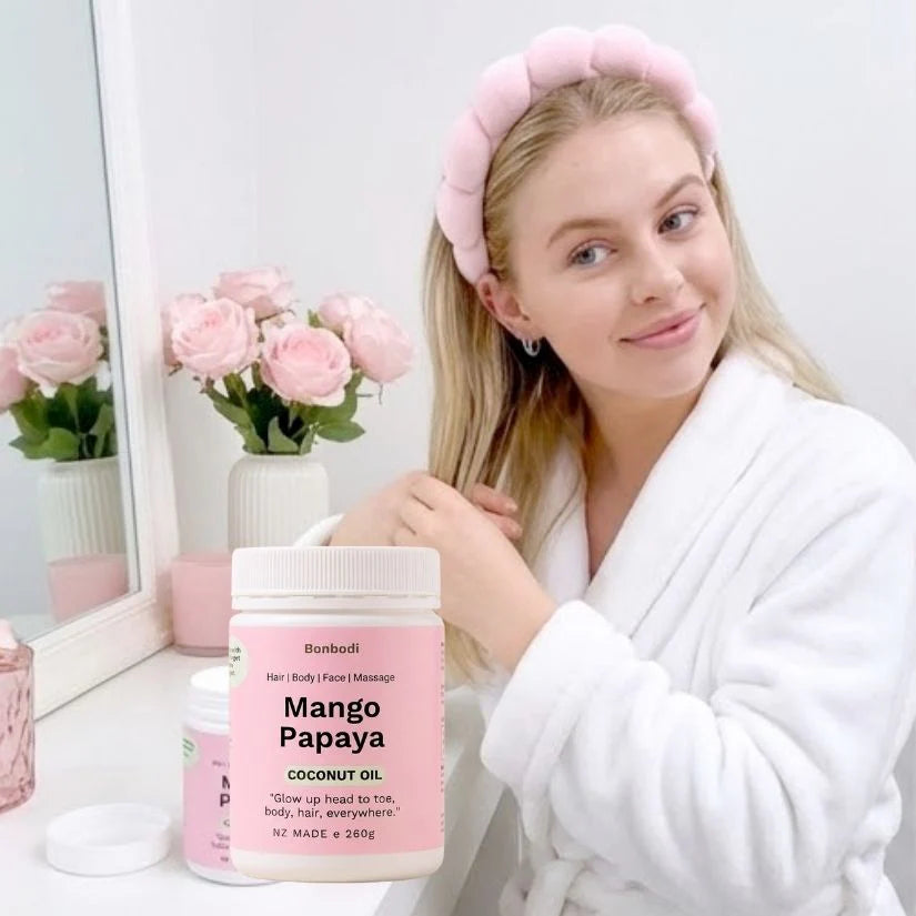 Bonbodi Mango and Papaya Coconut Oil