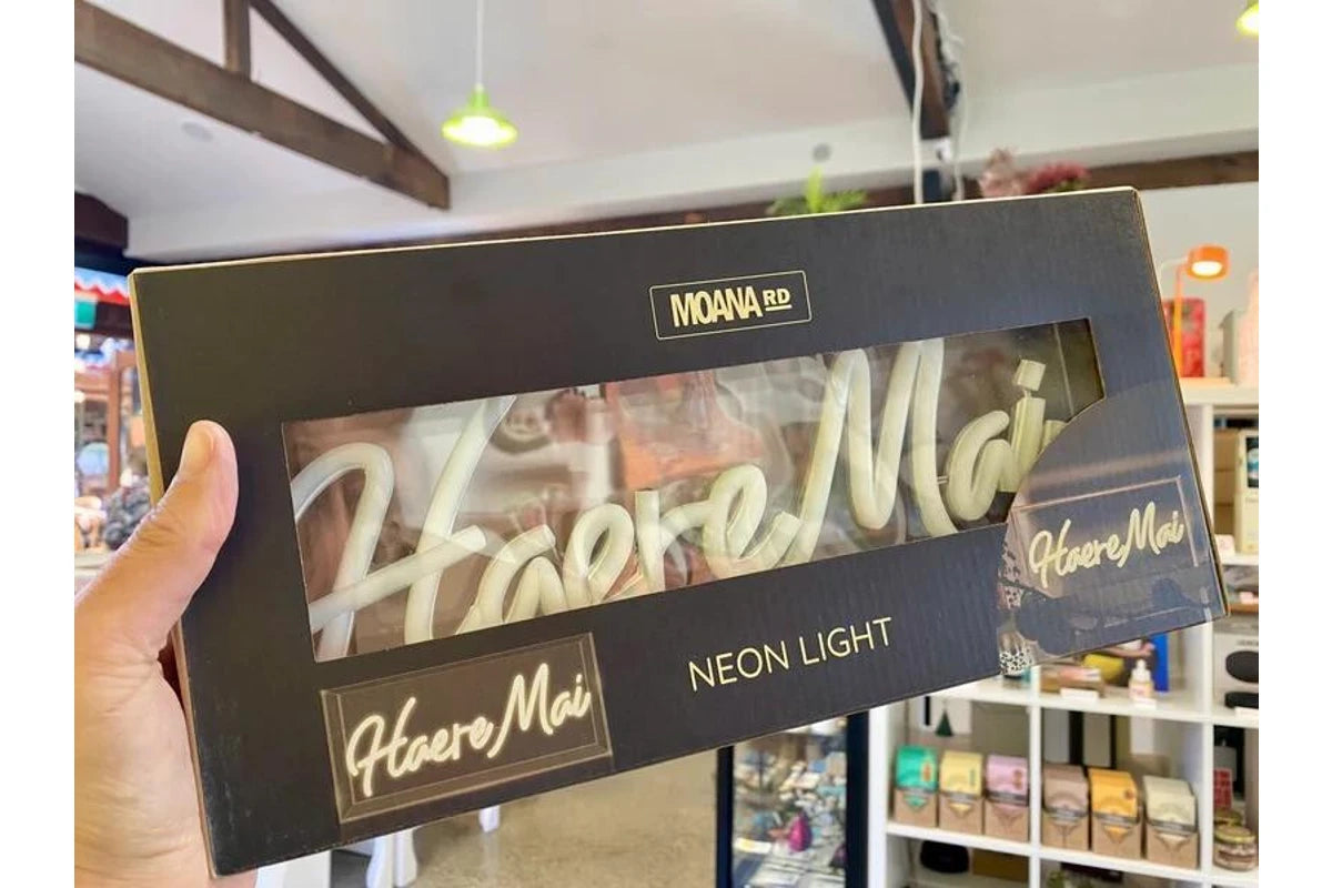 Moana Road Kia Ora & Haere Mai Neon Signs