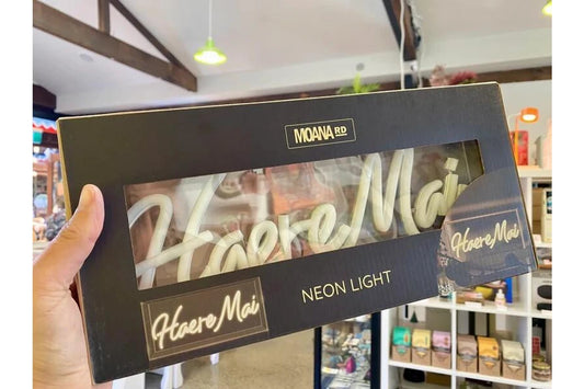 Moana Road Kia Ora & Haere Mai Neon Signs