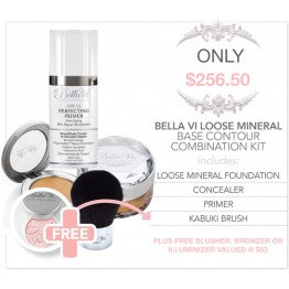 Bella Vi Cosmetics Liquid Base Contour Combo Kit
