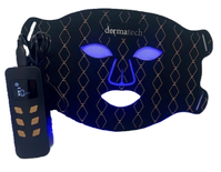Dermatech LED Facial Mask - Black/White