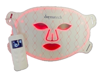 Dermatech LED Facial Mask - Black/White