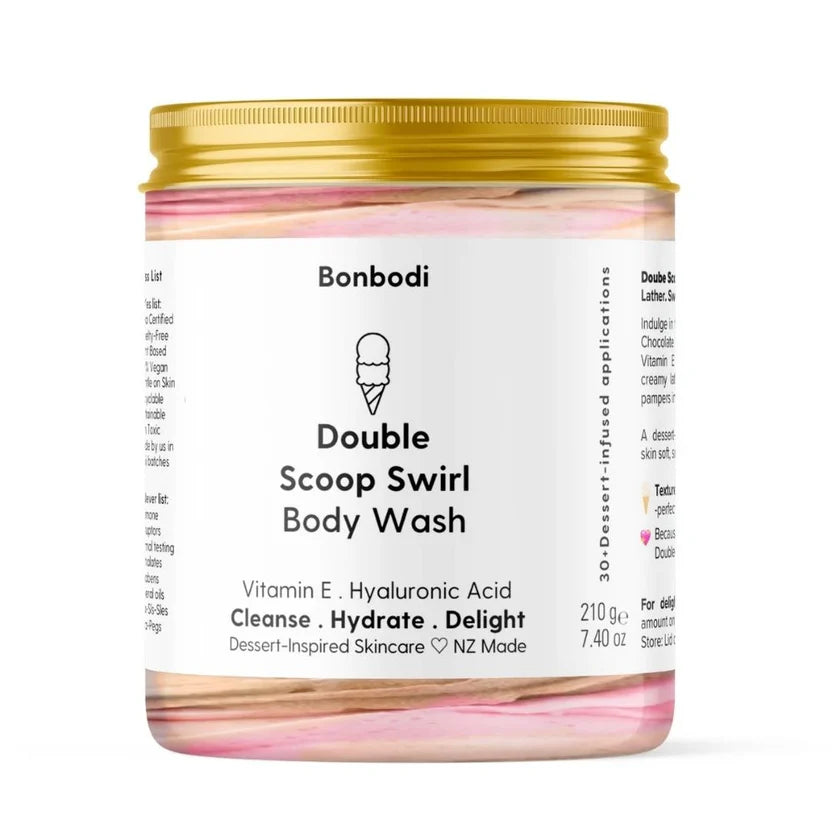 Bonbodi Double Scoop Swirl Body Wash