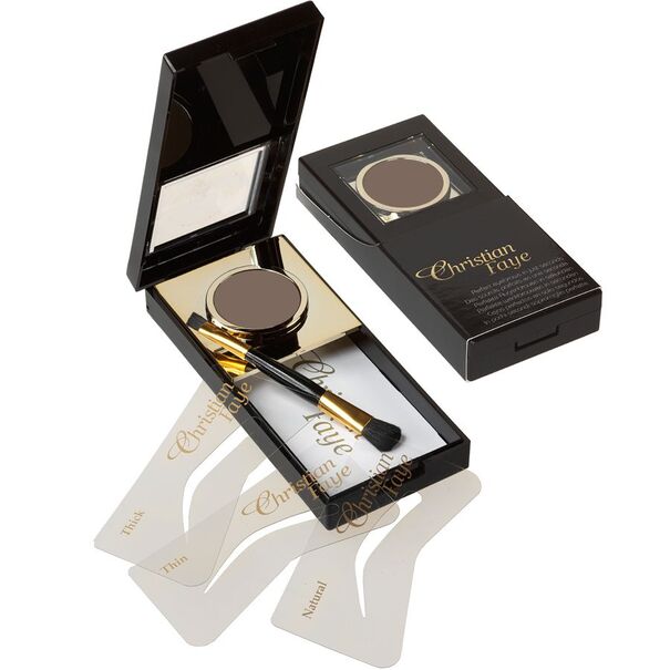 Christian Faye Eyebrow Powders with Stencils