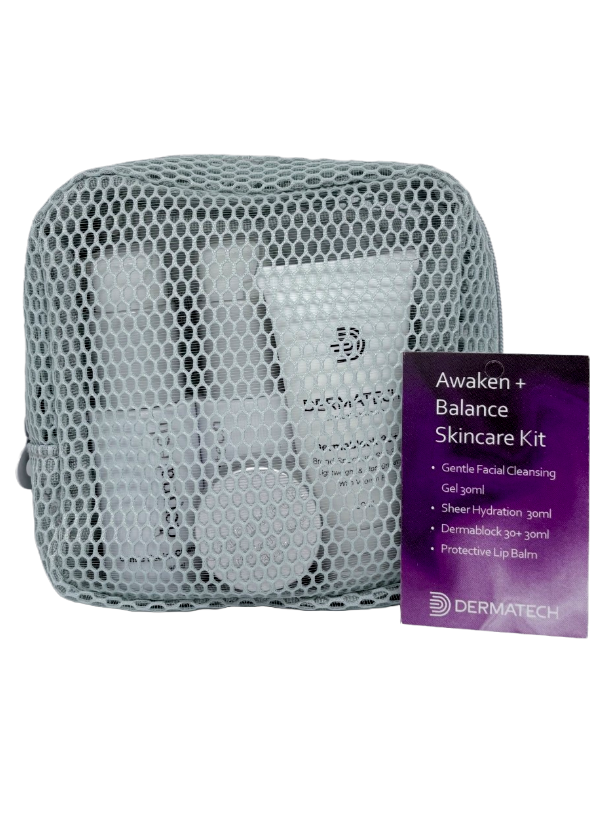Dermatech Travel Skincare Kits | 4-Piece Sets