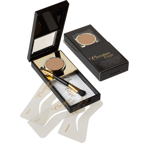 Christian Faye Eyebrow Powders with Stencils