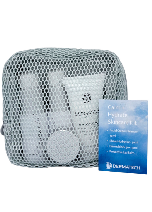 Dermatech Travel Skincare Kits | 4-Piece Sets