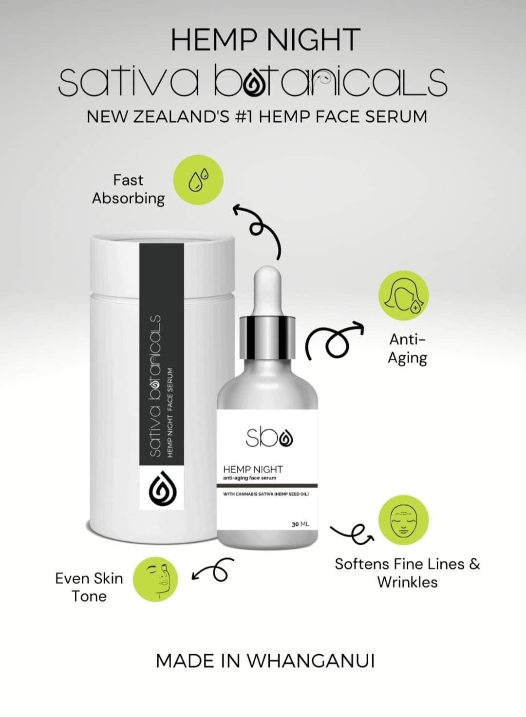 Hemp Night Anti-Aging Serum