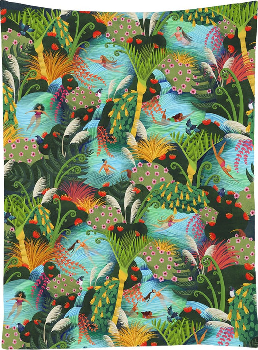 Moana Road Tea Towel Wahine in Water