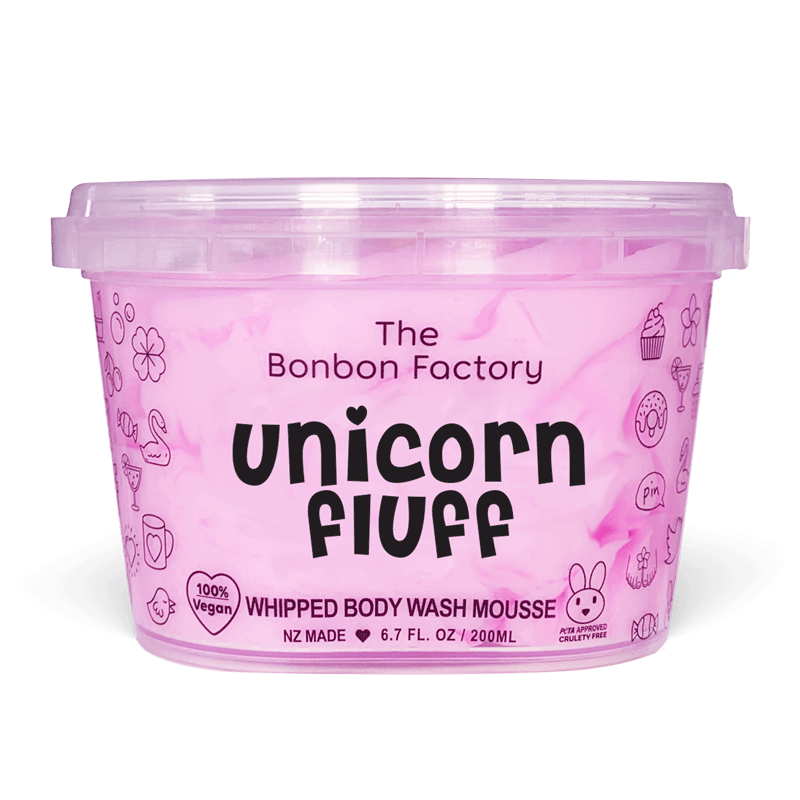 Unicorn Fluff Whipped Body Wash Mousse (200mls)