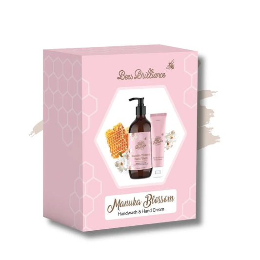 Bees Brilliance Gift Pack Manuka Blossom Hand Wash & Handcreme