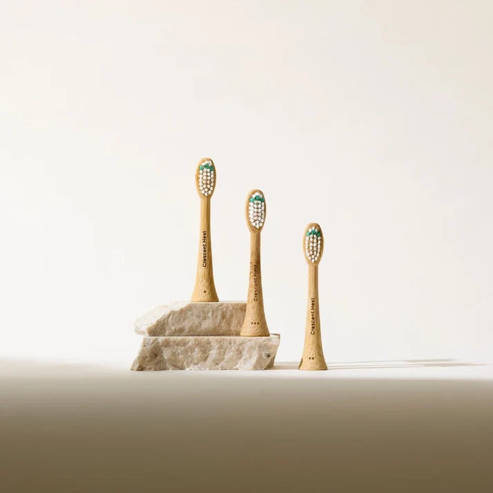 Crescent Nest Replacement Brush Heads for Eco Sonic Toothbrush