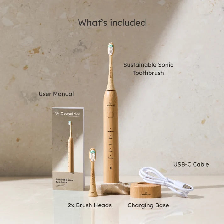 Crescent Nest Eco Sonic Electric Toothbrush