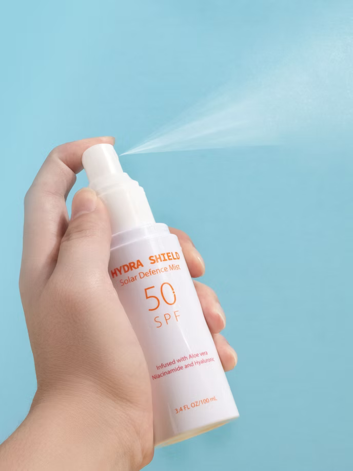 Max and Louie Hydra Shield SPF 50 Make Up Setting Spray