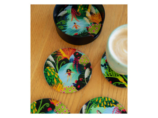 Moana Road Coasters Wahine in Water