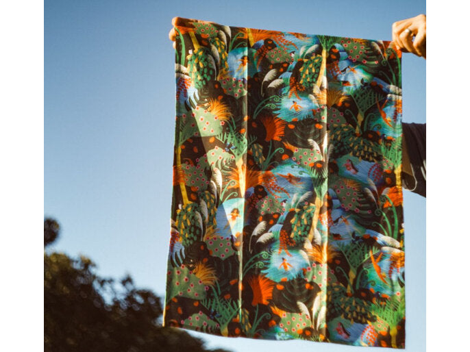 Moana Road Tea Towel Wahine in Water