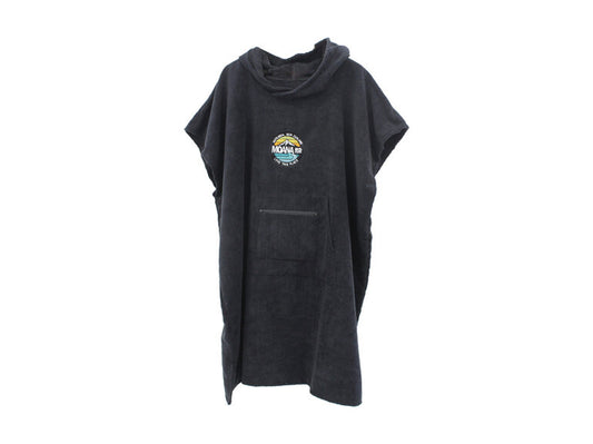 Moana Road Adventure Towel Hoodie Adults - Black