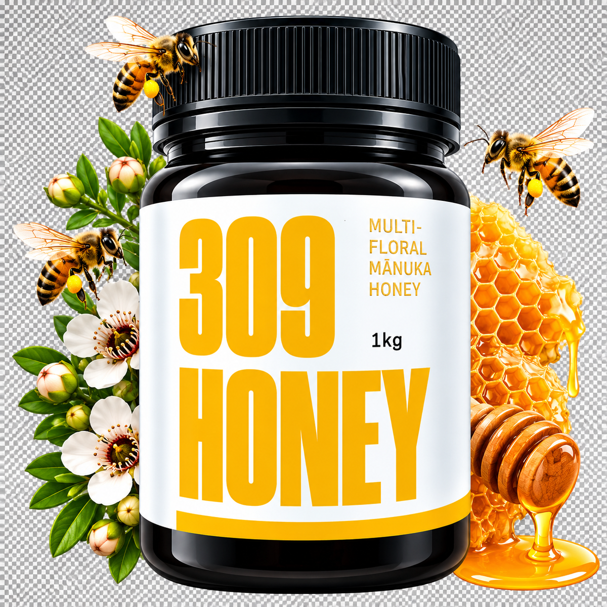 New Zealand Coromandel Honey - 309 Honey
