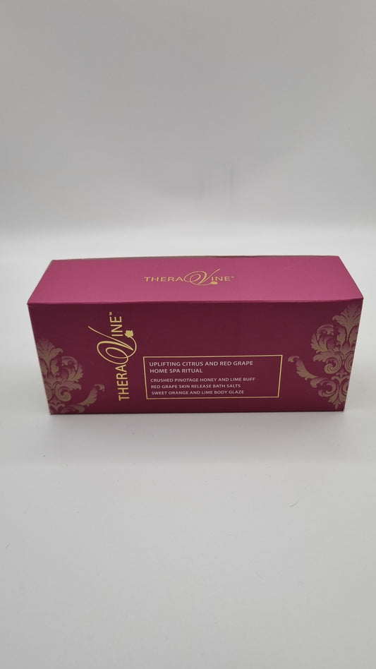Theravine Uplifting Citrus & Grape Home Spa Ritual
