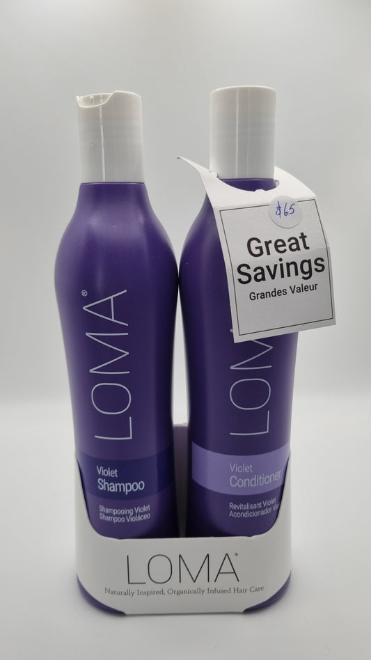 Loma Violet Shampoo & Conditioner Set
