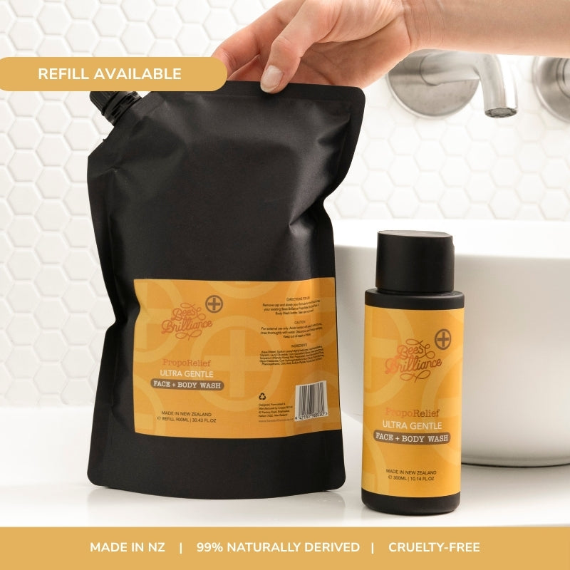 Bees Brilliance PropoRelief Ultra Gentle Body & Face Wash 900mls Refill