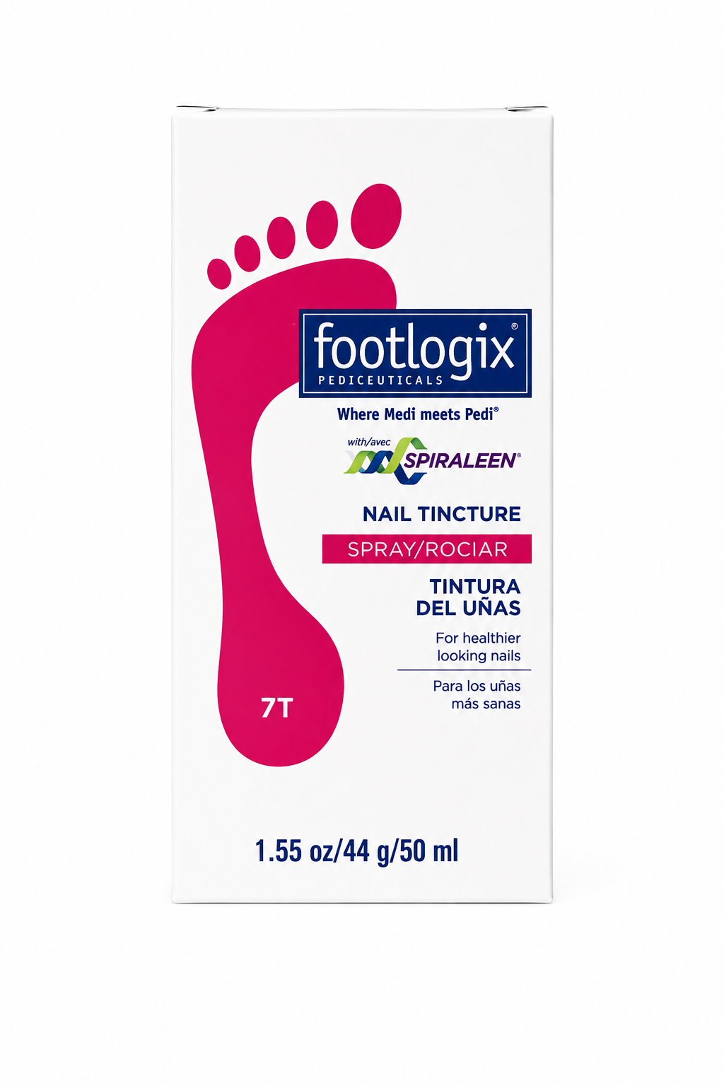 Footlogix Toenail Tincture Spiraleen Spray