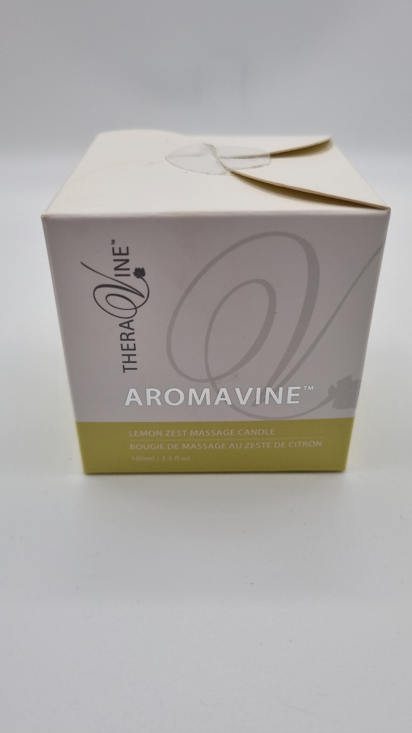 Theravine Aromavine Lemon Zest Massage Candle
